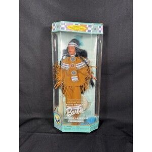 Barbie Native American 4th Edition Dolls of the World 1997 Mattel 18558 Open Box